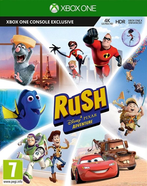 Rush A Disney Pixar Adventure