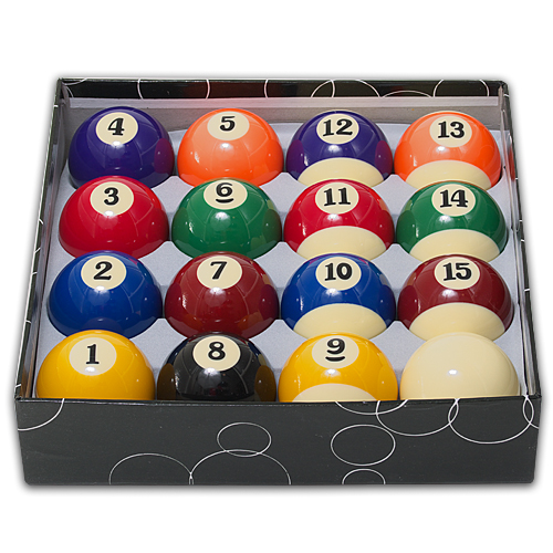 Spelbord Biljardbollar Standard 52,4 mm