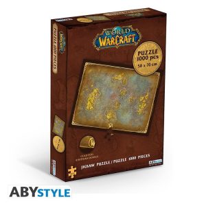 World Of Warcraft - Jigsaw Puzzle 1000 Pieces - Azeroth Map