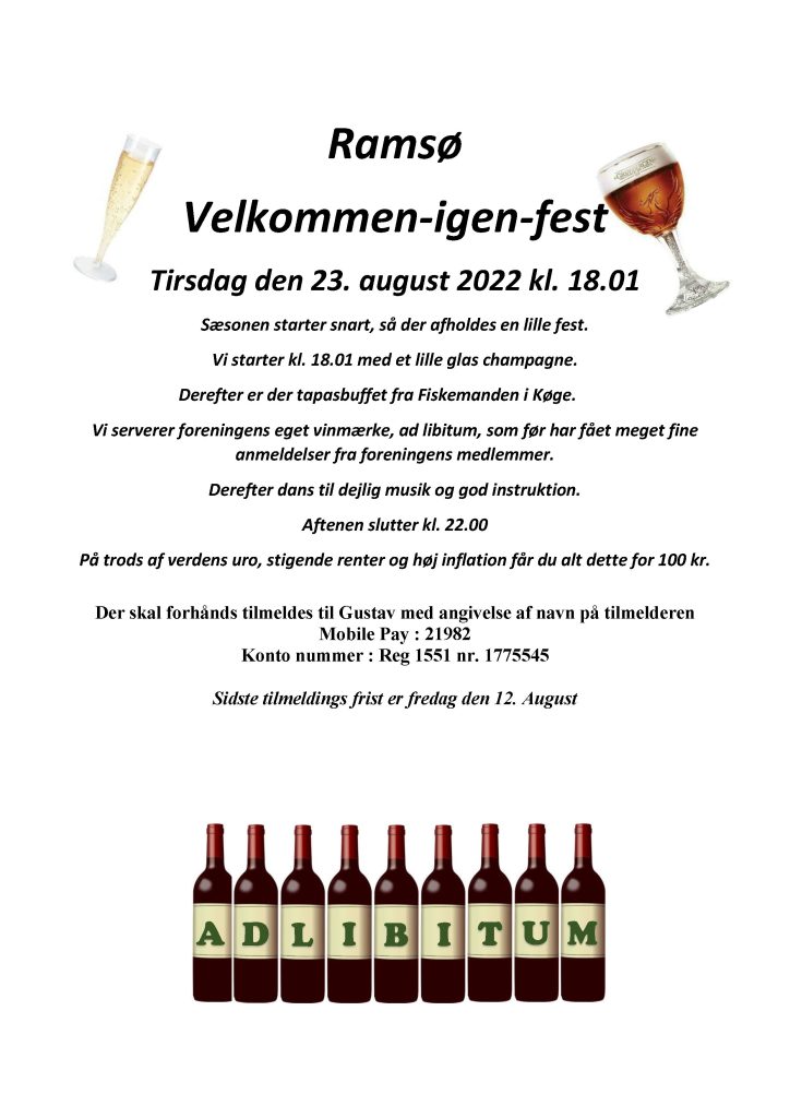 Ramsø Velkommen Igen Fest 2022