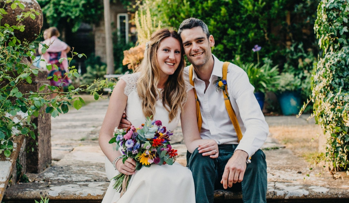 Symondsbury Manor wedding  - Dorset weddings British Flowers