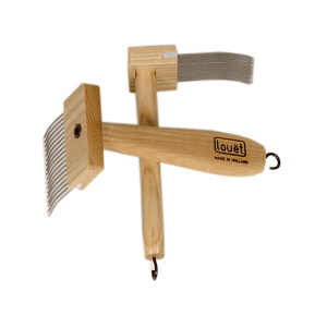 Små kammer, enkel rad  - Louet