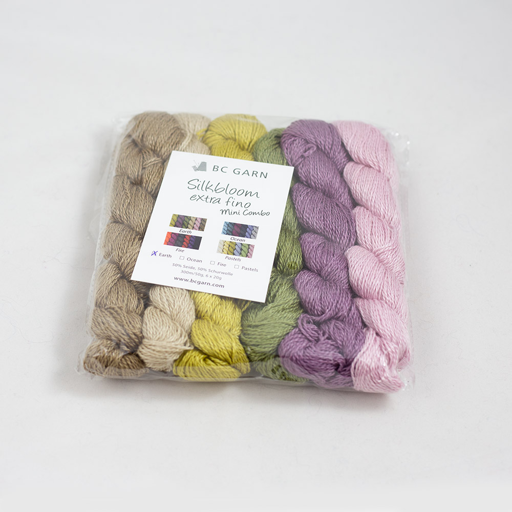 Silkbloom extra fino mini skeins combo - spinnestua.no