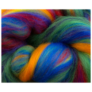 Merino tops- Regnbue