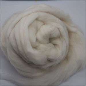 Polwarth - tops- hvit natura - 23micron