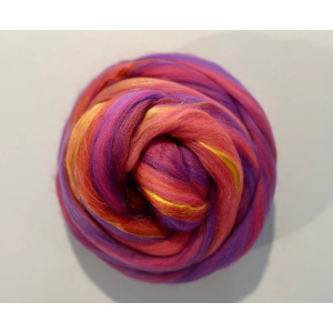 Merino 75%- bambus 25% - Solnedgang