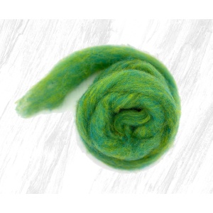 Corriedale  - Lime  - kardet