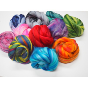 Merino tops- 11 forskjellige farger - 275g