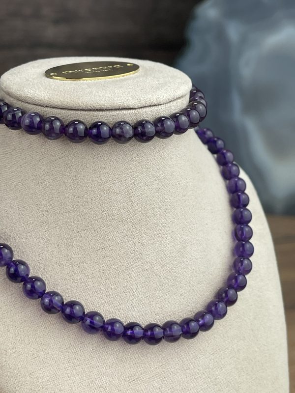 Alternative view of Amethyst Kette mit passendem Armband