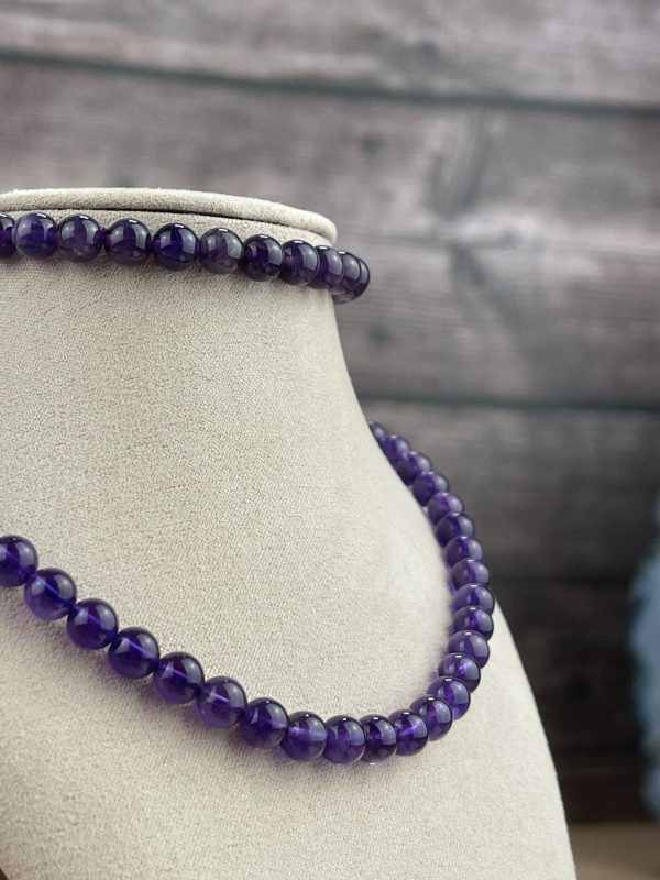 Amethyst Kette mit passendem Armband