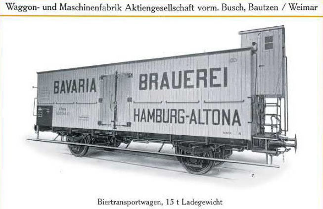 Fabriksfoto Bautzen af 4,0 m afkølingsvogn - Arkiv Steffen Dresler