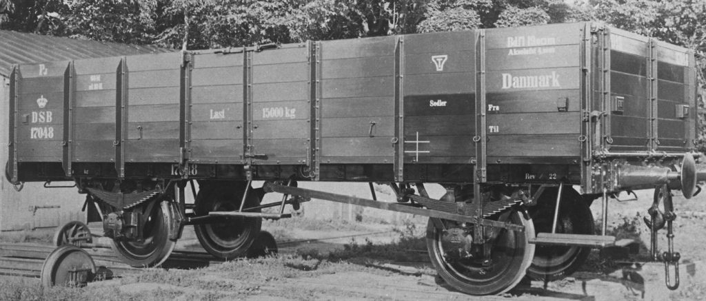 Placering af litra og tekniske oplysninger ved levering, den såkaldte ”Højrestillede” før 1941.