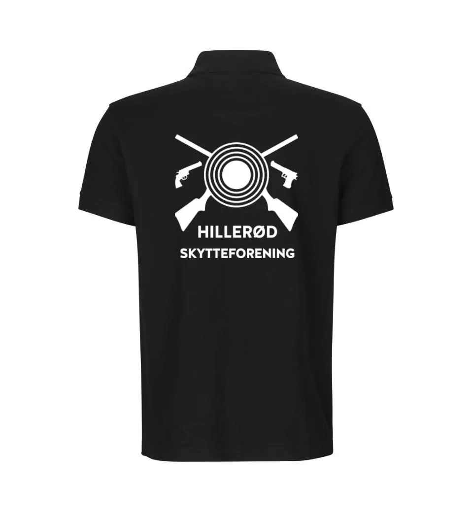ID Polo, sort, herrer