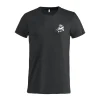 Basic T-shirt, unisex, sort