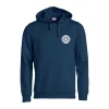 Basic Hoodie voksen, navy - Unisex
