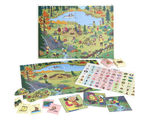 Språkträning, Familjen Kippin - Skogen