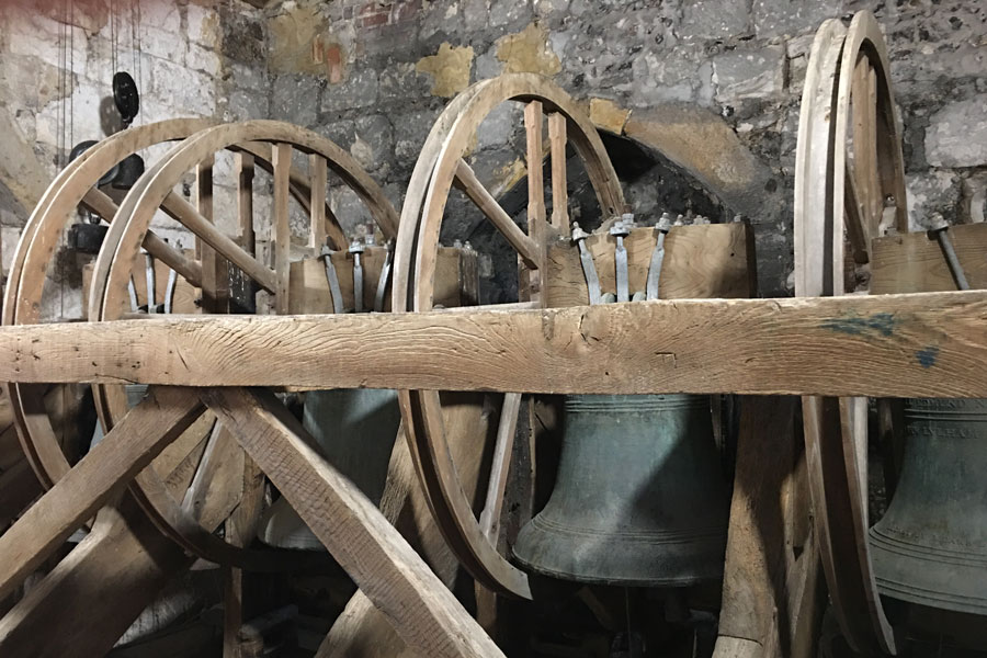 Belfry at St Thomas à Becket, Lewes