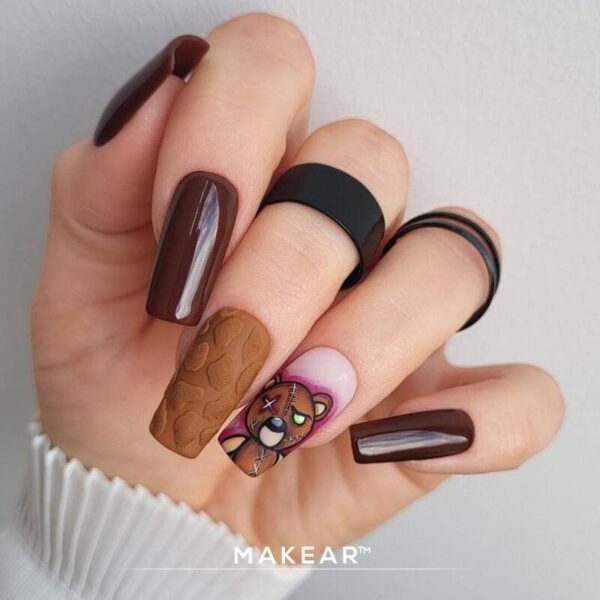 Makear Autumn Collectie on nails