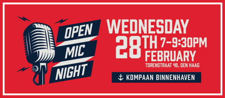 Kompaan Binnenhaven Open Mic Night