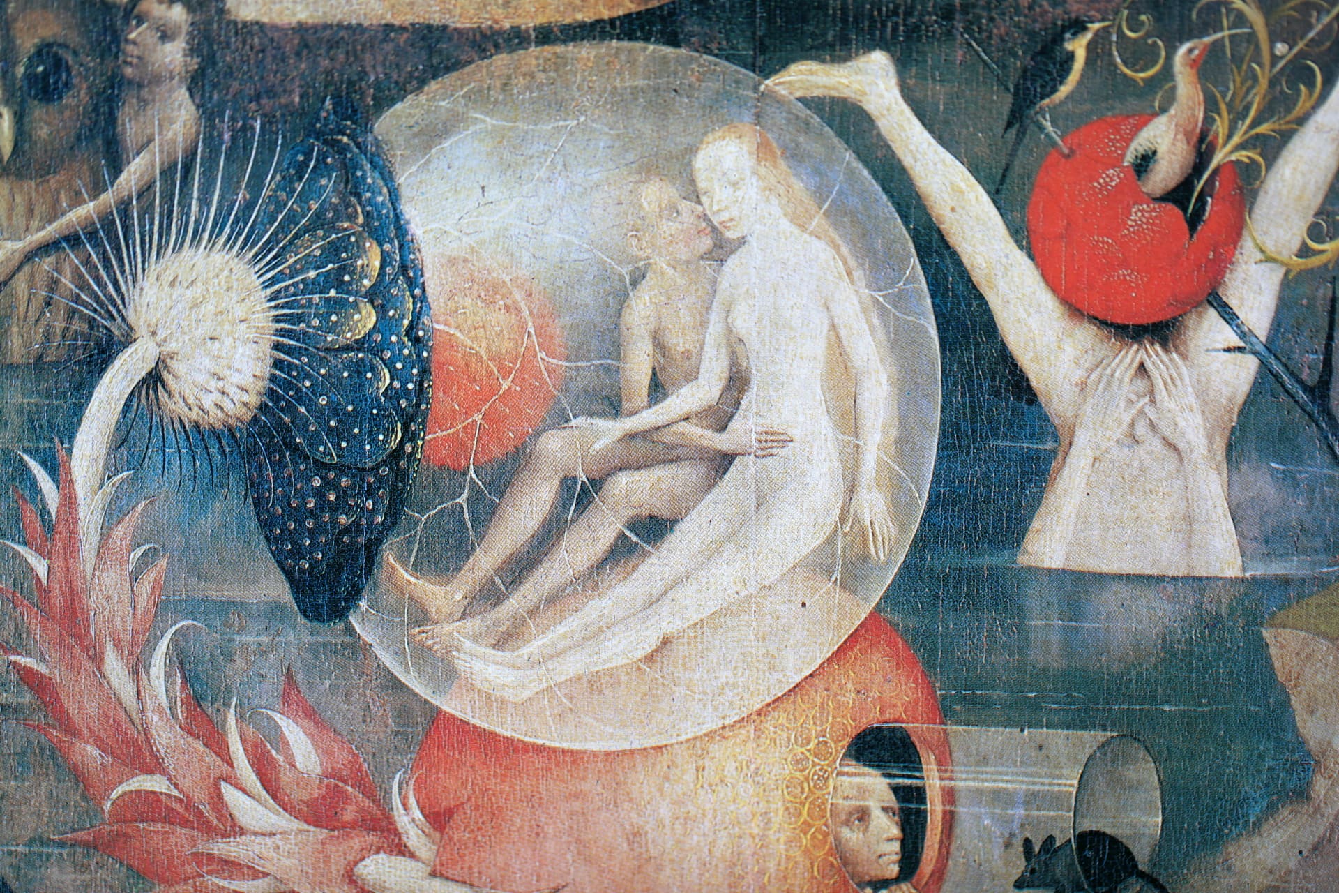 Hieronymus Bosch Ausschnitt Garten 2