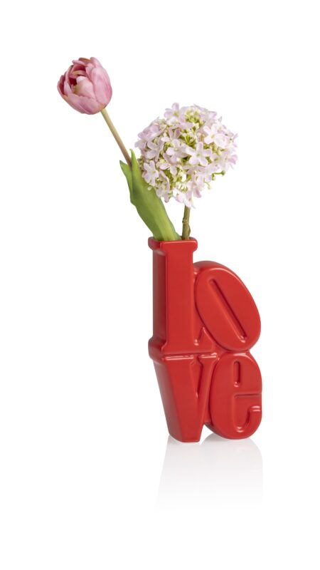 Love vase rød