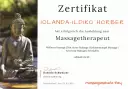 Zertifikat-Massagetherapeut