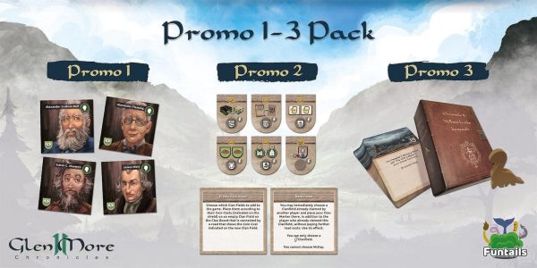 Glen More II: Promo Pack 1-3