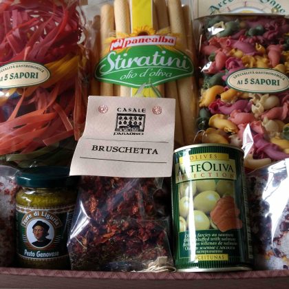 Fijnproeverspakket - Italiaanse geschenkmand