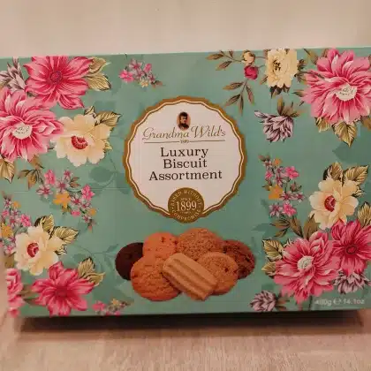 Luxe koekjesdoos met biscuit assortiment