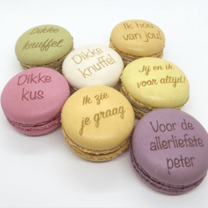 Macarons de Paris -  BOX  Voor de allerliefste PETER