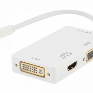 Adaptateur Mini DP multiport en VGA/HDMI/DVI