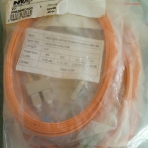 Jarretière fibre Optique SCD/LCD 50/125 Duplex 2.0mm de 3m