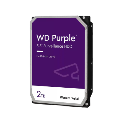 WD Purple Surveillance 2TB 3.5" SATA Internal HDD