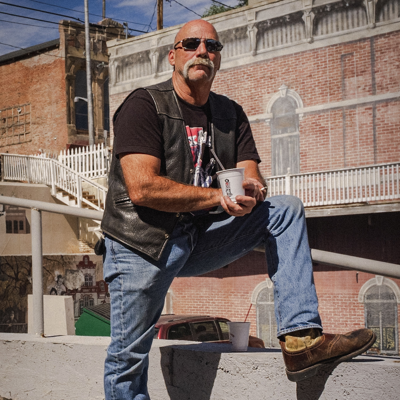 Knives and Bikes in Virginia City 