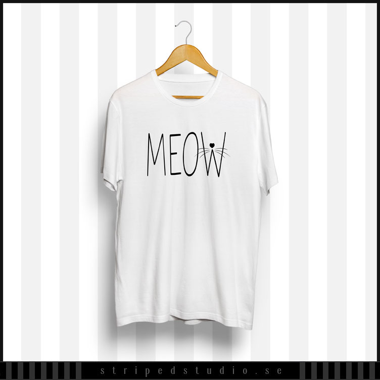 Meow | T-shirt Design