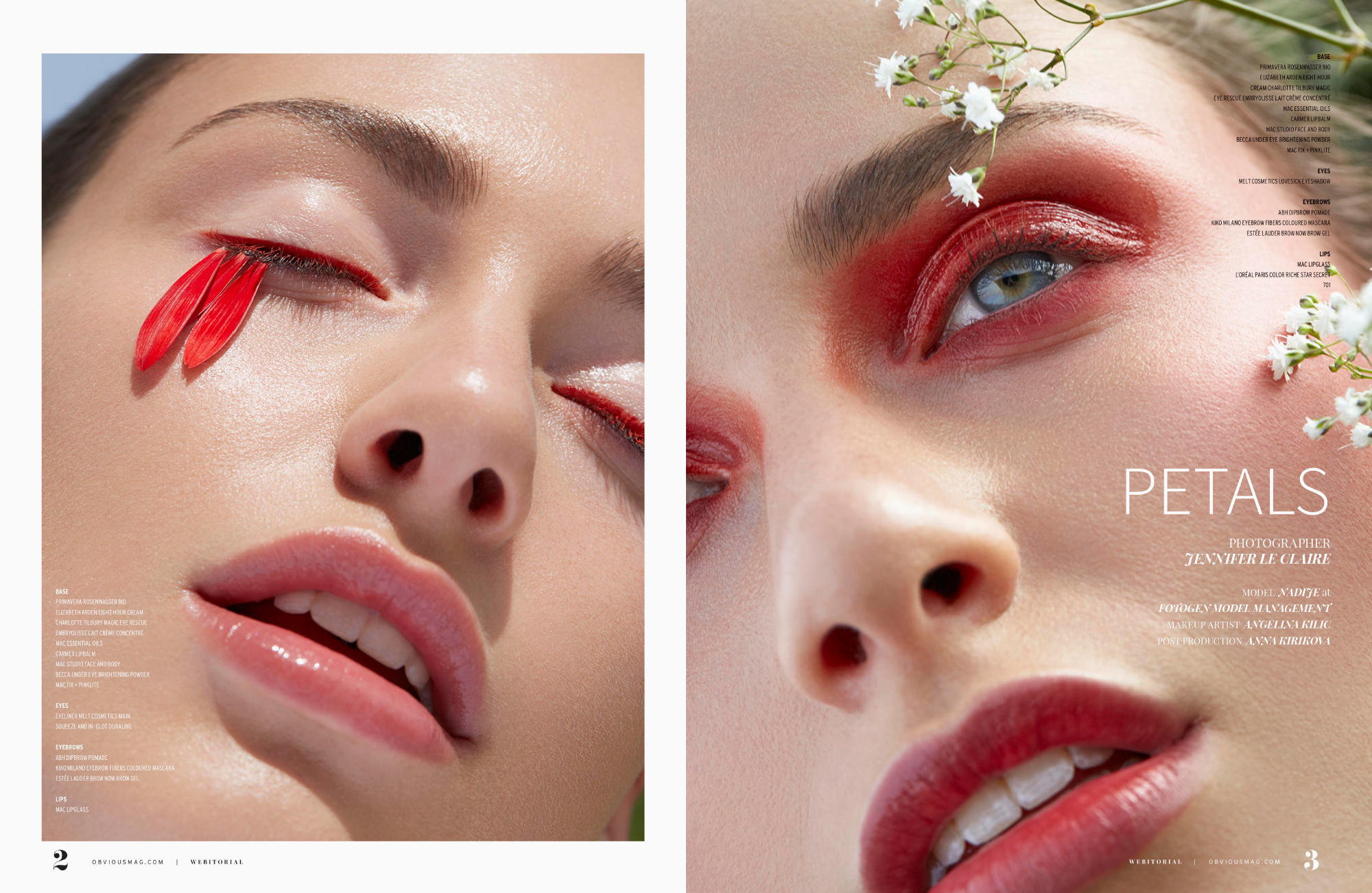 Studio Le Claire Beauty Fotografie Petals