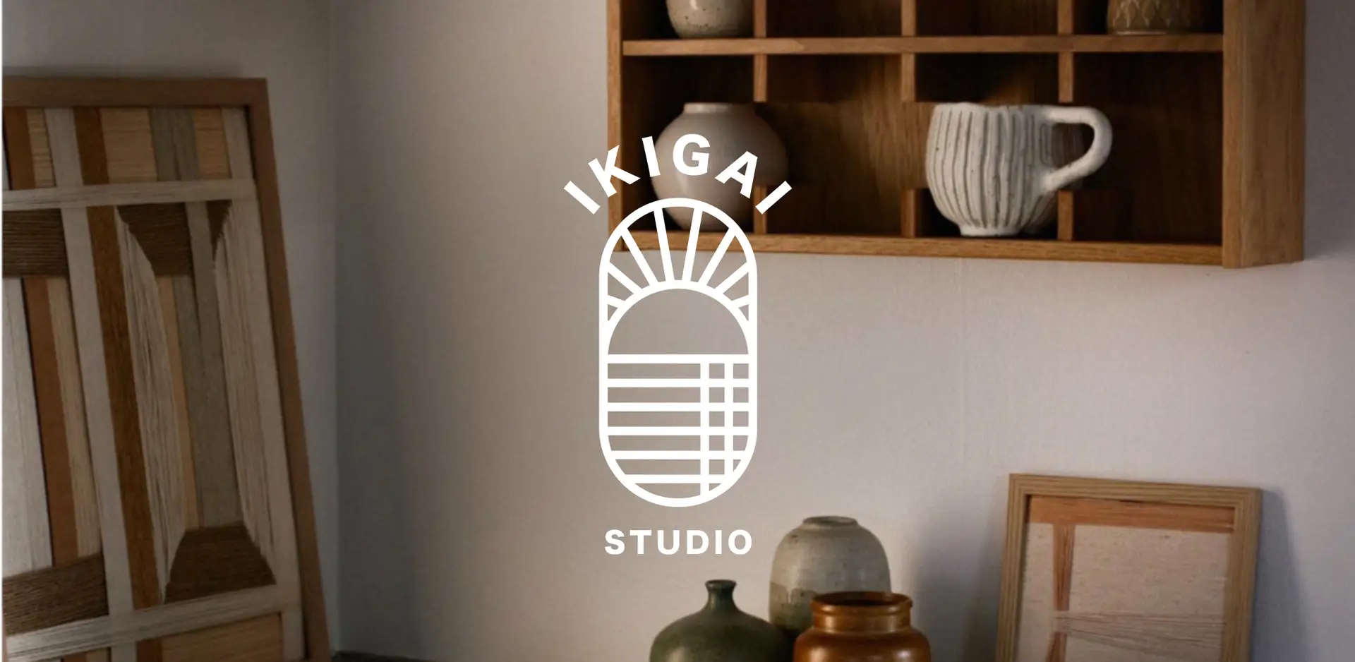 Virksomheds logo designet til Ikigai Studio