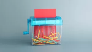 a eliminação de dados pessoais