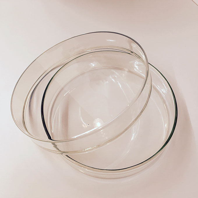 GLASS DISH with LID — STUDIO HELDER