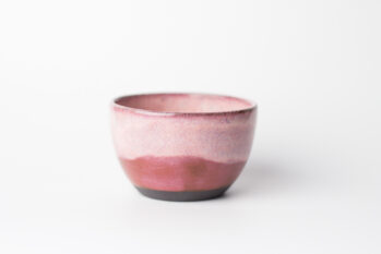 roze handgemaakt kopje keramiek