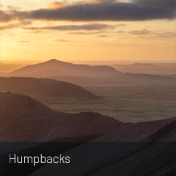 Image thumbnail from landscape photography print: Humpbacks