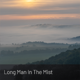Image thumbnail from landscape photography print: Long Man In The Mist
