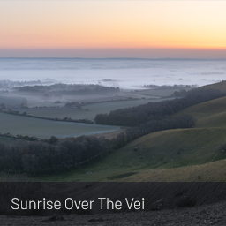 Image thumbnail from landscape photography print: Sunrise over The Veil