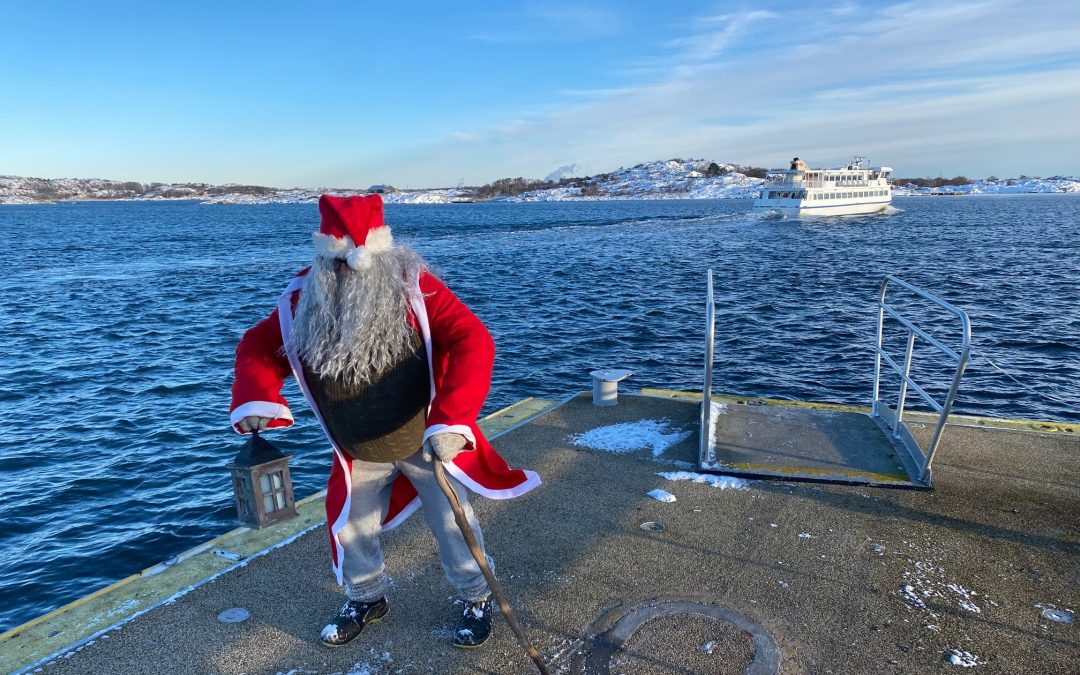 Tomten har landstigit på Styrsö