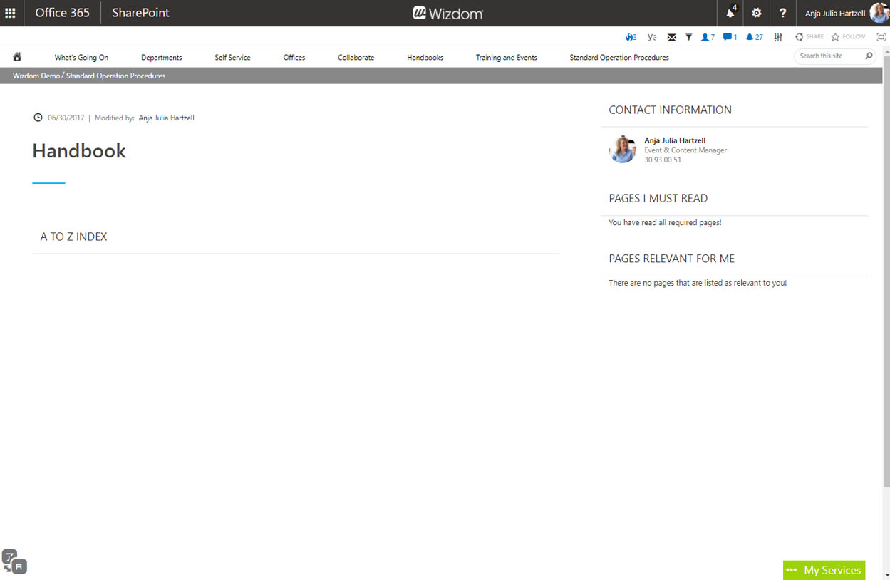 Wizdom Digital Workplace Wizdom Digital Workplace