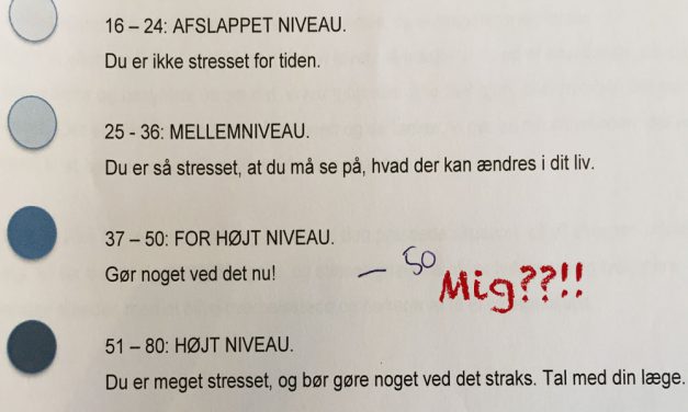 FUCK – jeg er (stadig) stresset!