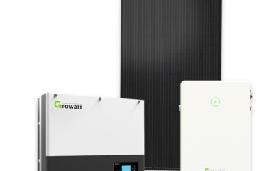 4.6 kWp – GROWATT Solcelleanlæg med lithium batteri