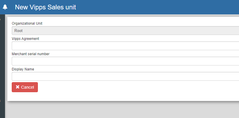 Sapera integration to Vipps Mobilepay