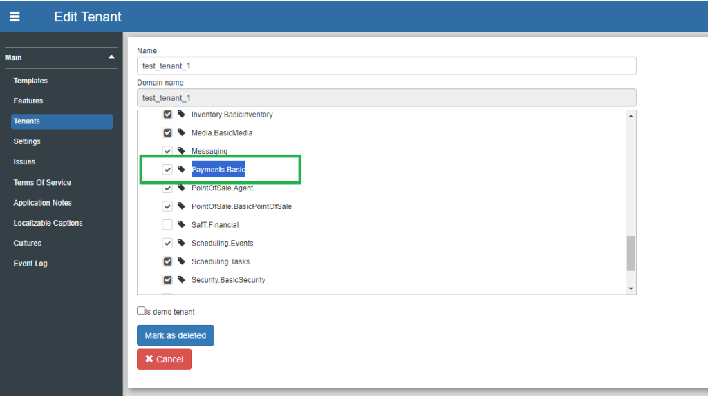 Sapera integration to Vipps Mobilepay