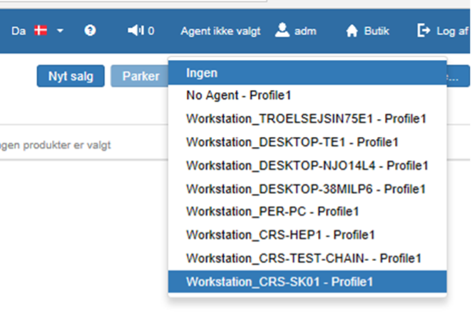 Opsætning af agent i Sapera - support.sapera.io